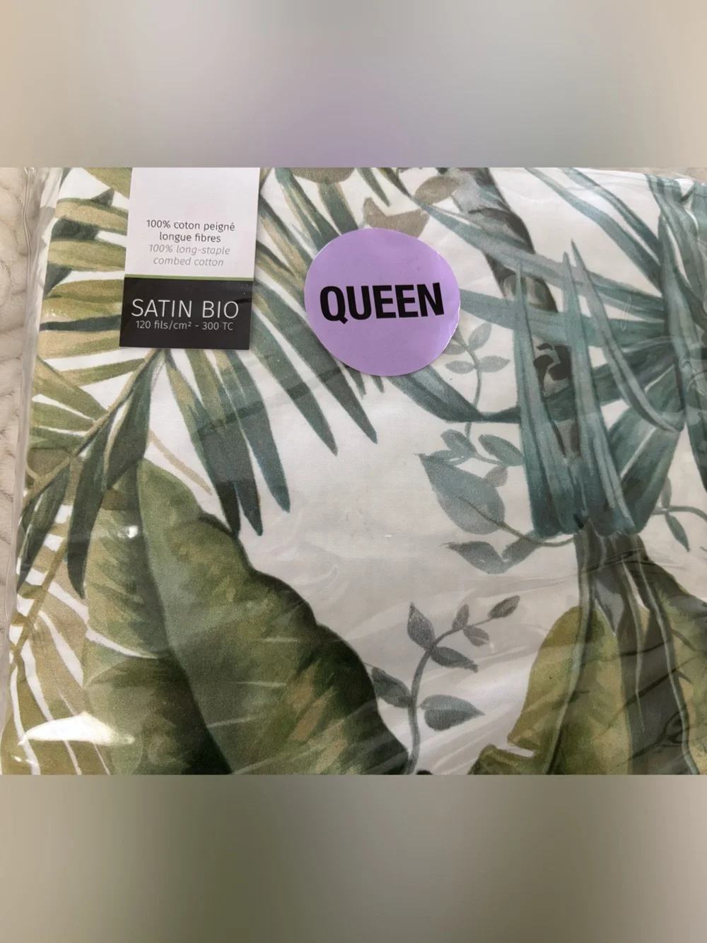 Anne De Solene Hesperides Floral Queen Duvet COVER, 2 European Shams